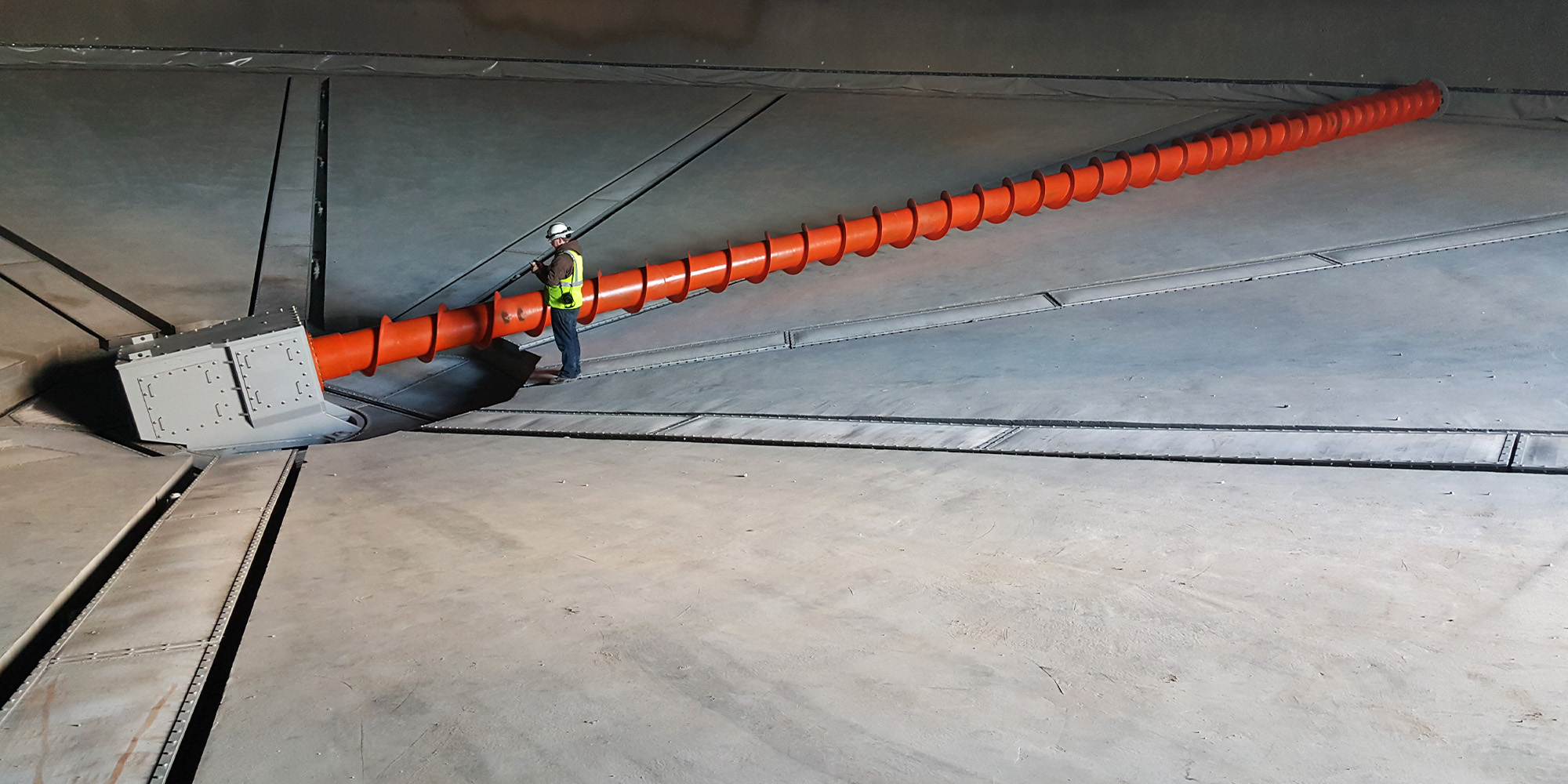 Laidig's fluidized screw system Laidig's fluidized screw system