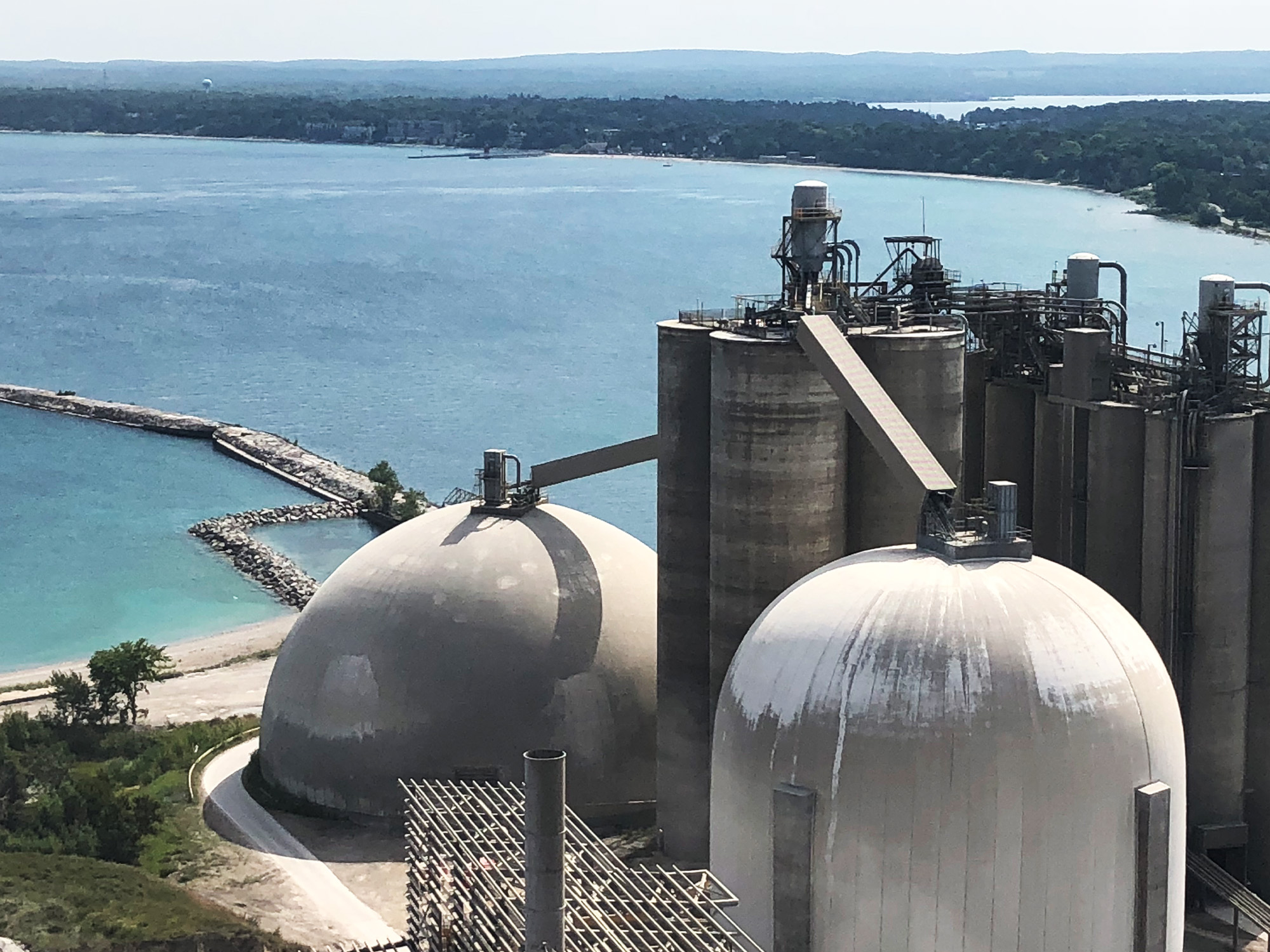 aerial view of st marys cement