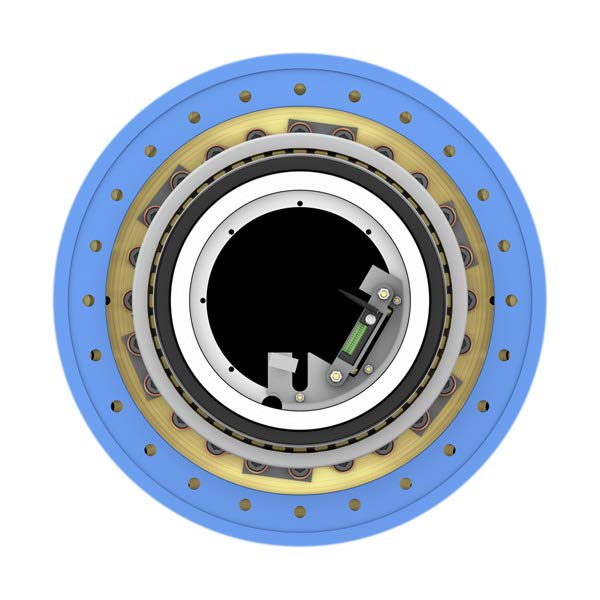 view of internal measurement feedback auger system from the inside auger measurement, auger load, protective technology, predictive technology