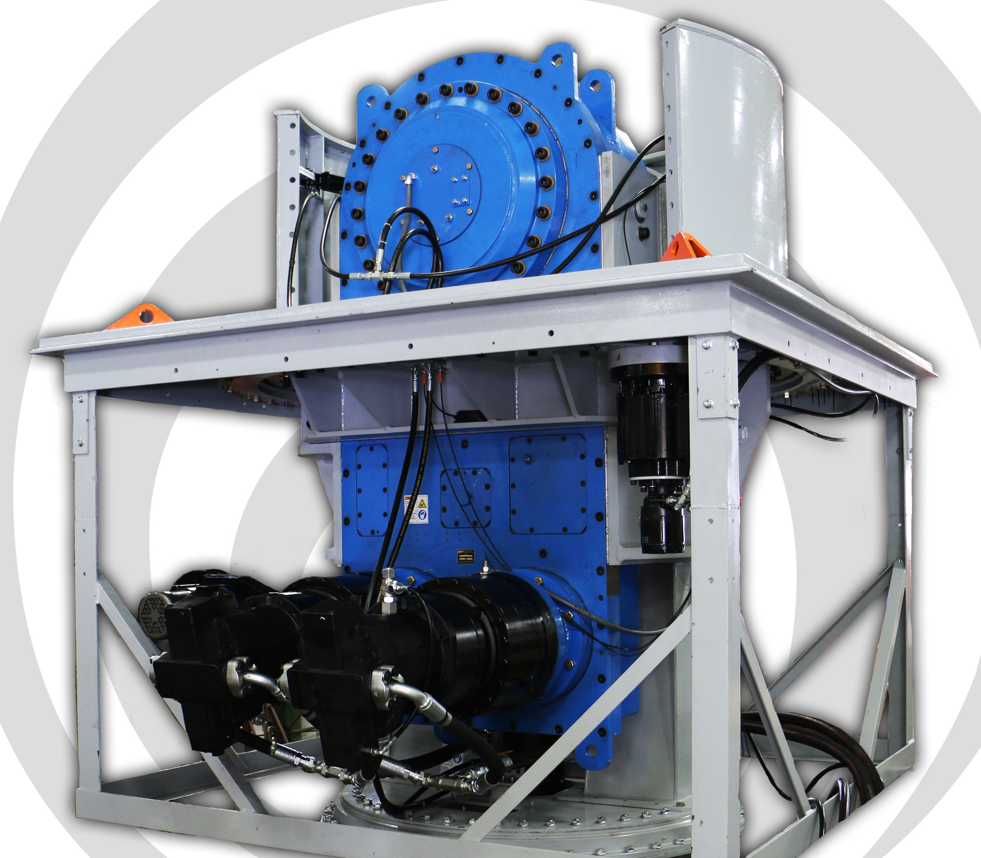 Laidig Gearboxes bulk material handling system, bridging, rat-holing, material flow, reclaim, reclaimer, silo unloading, unloader, bulk material storage, reclaim system, dry bulk unloading, grain unloading