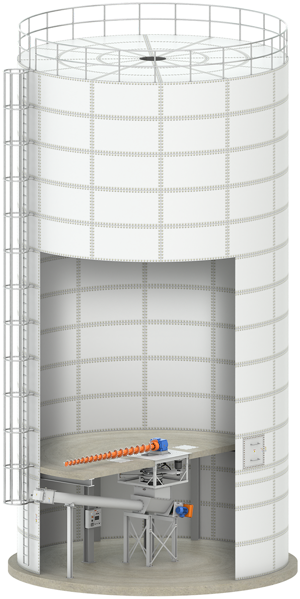 Cantilever in Silo Cantilever
